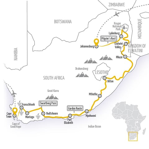 adventure bike tours south africa